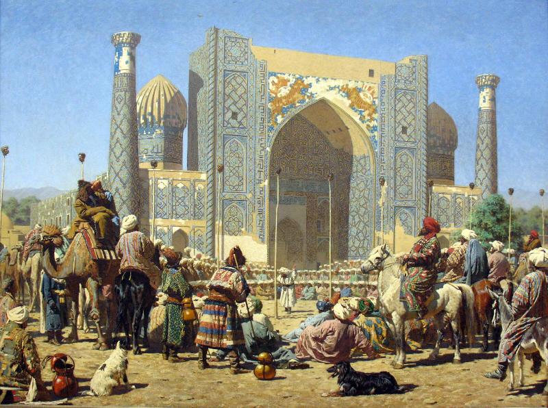 Vasily Vereshchagin They are triumphant oil painting image